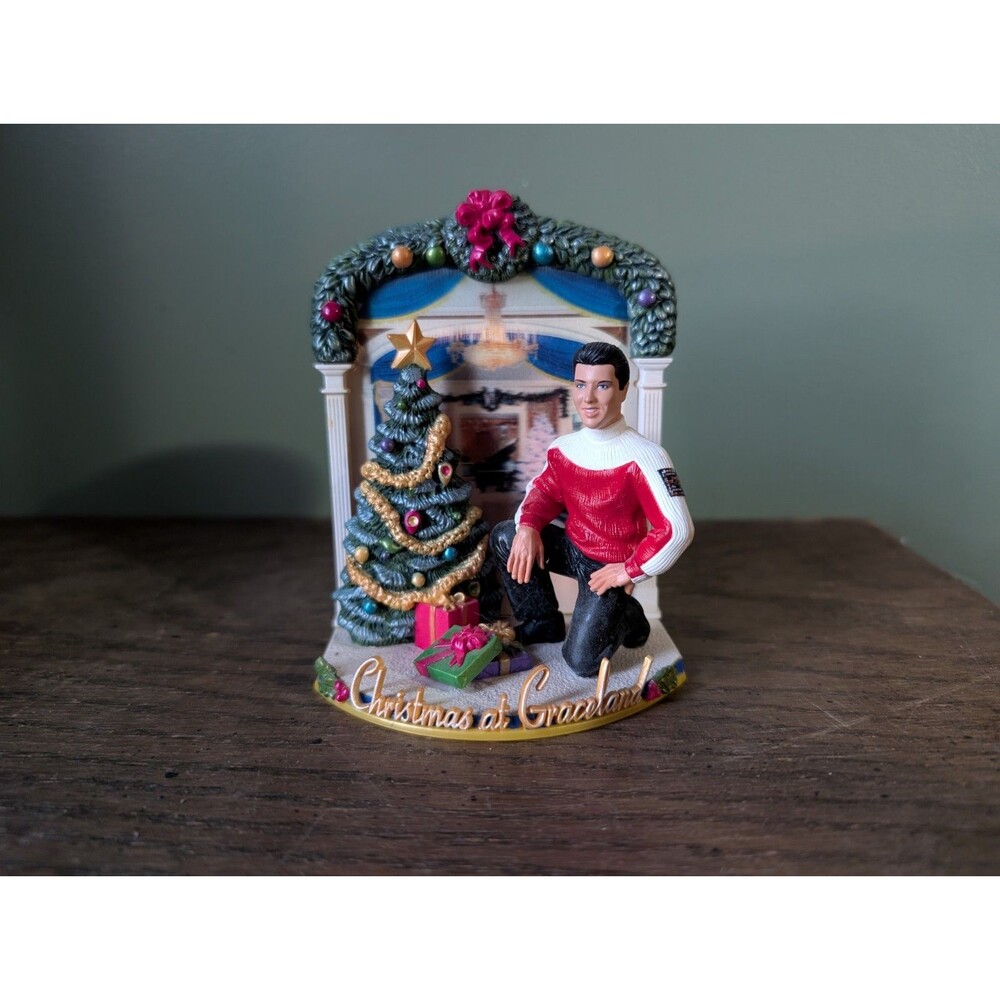 Carlton Heirloom Elvis Presley Musical Christmas Ornament 'If Every Day...' 2005